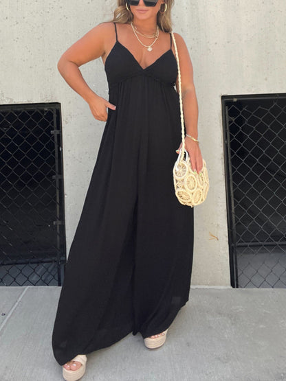 Elegante V-Hals Jumpsuit
